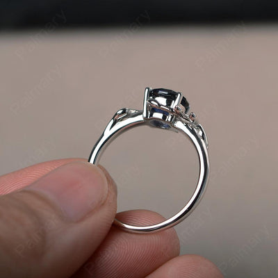 Twig Sapphire Ring Sterling Silver - Palmary