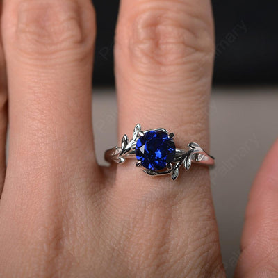 Twig Sapphire Ring Sterling Silver - Palmary