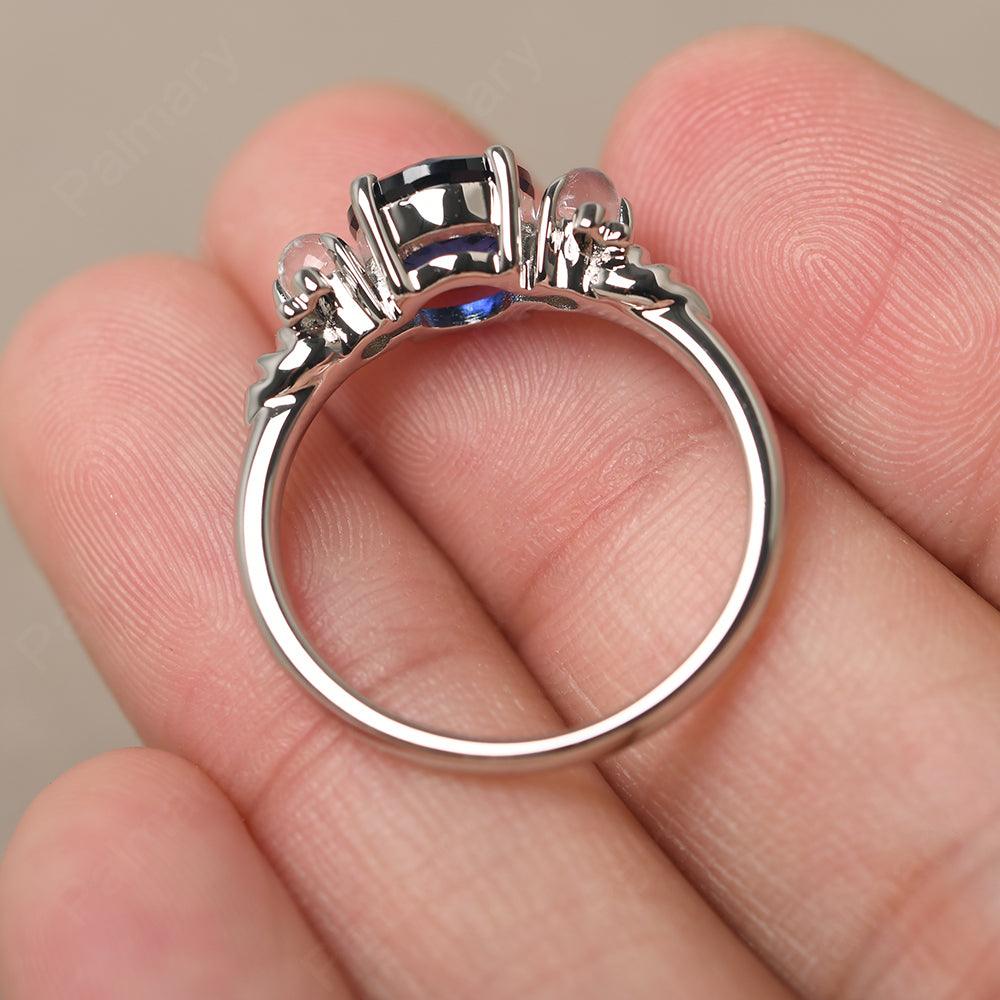 Three Stone Sapphire Mother Ring - Palmary