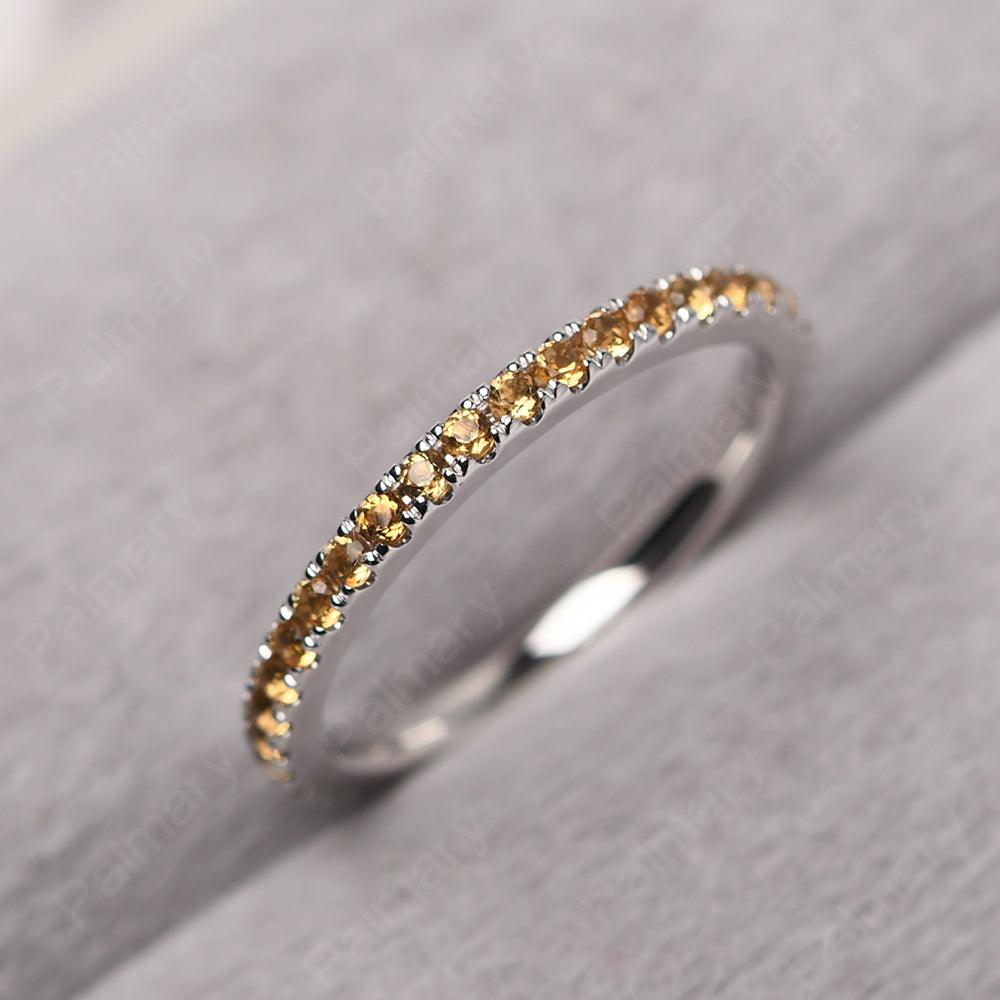 Citrine Band Ring - Palmary