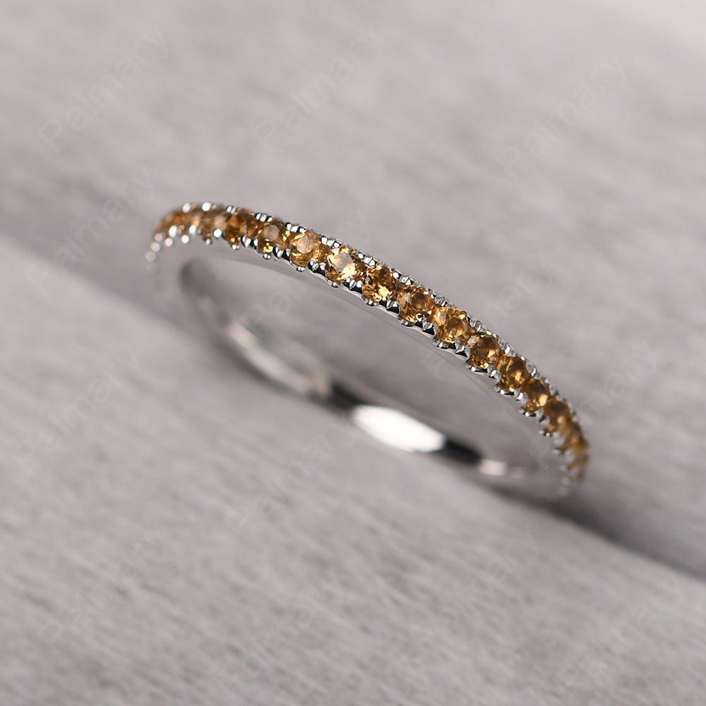 Citrine Band Ring - Palmary