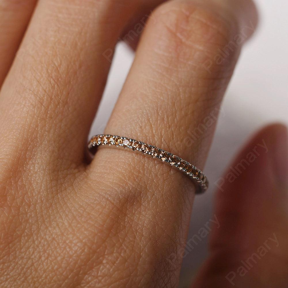 Cubic Zirconia Band Ring - Palmary