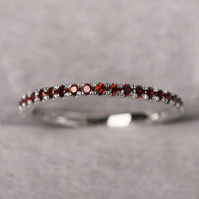 Garnet Band Ring - Palmary