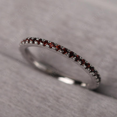 Garnet Band Ring - Palmary