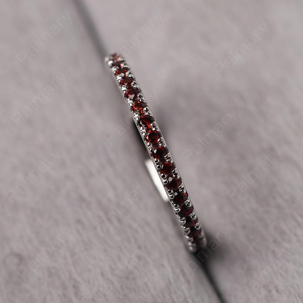 Garnet Band Ring - Palmary