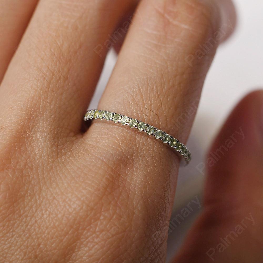 Peridot Band Ring - Palmary