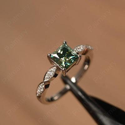 Princess Cut Moissanite Rings - Palmary