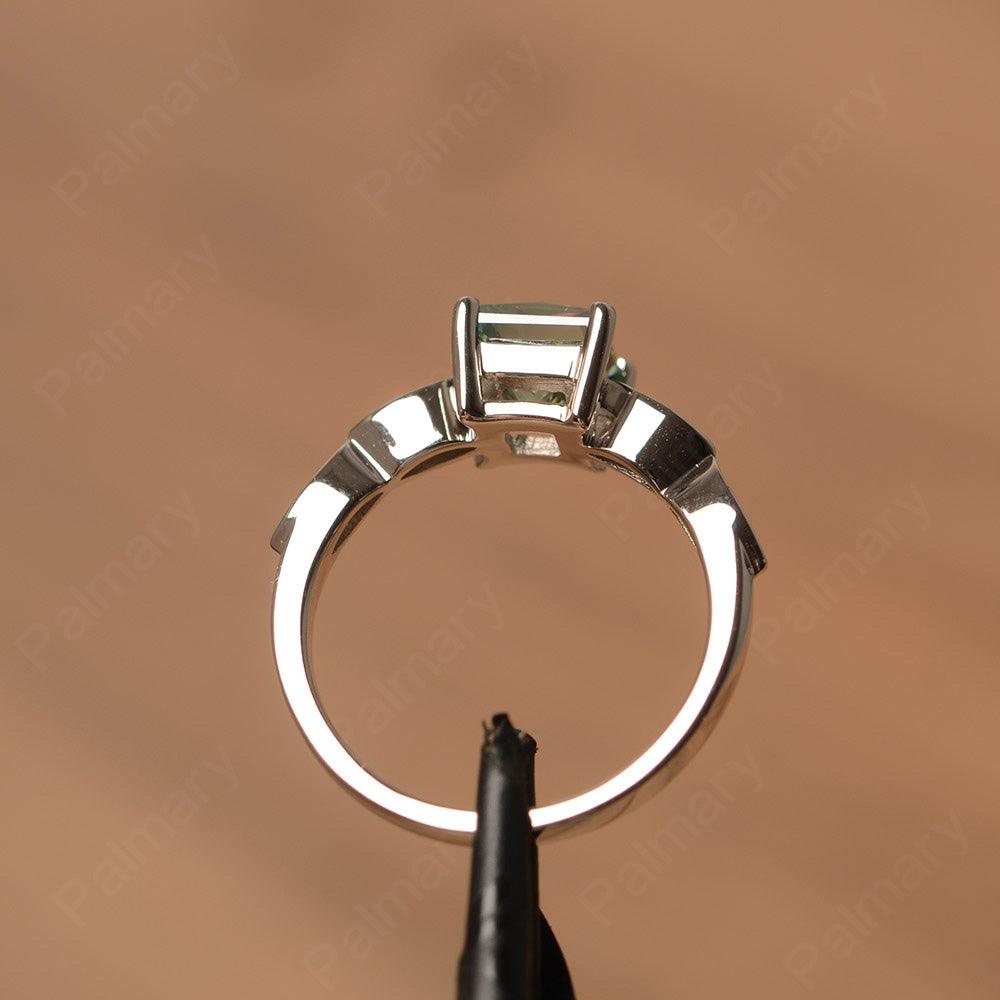 Princess Cut Moissanite Rings - Palmary