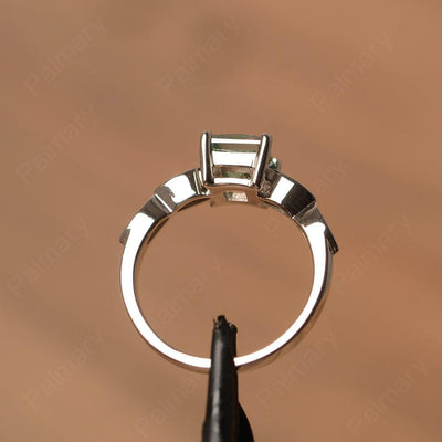 Princess Cut Moissanite Rings - Palmary