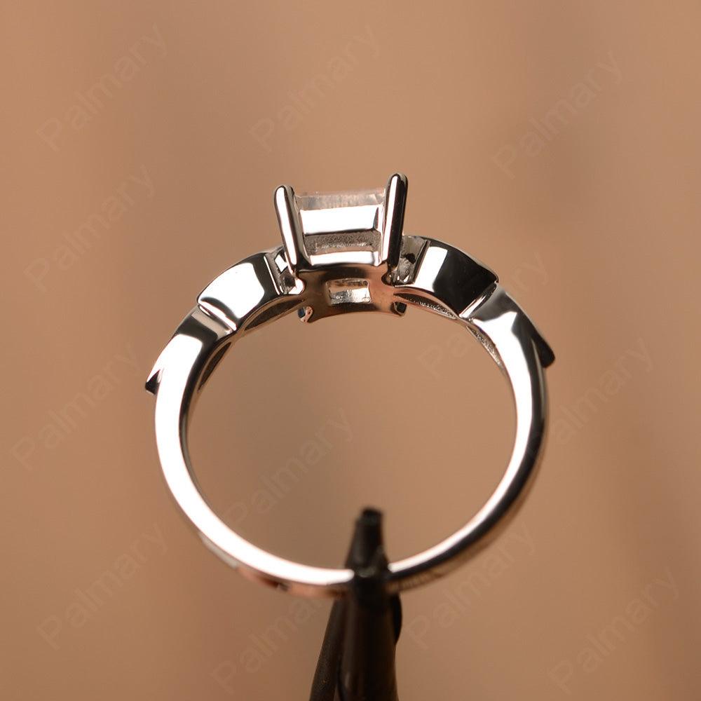 Princess Cut Moonstone Rings - Palmary