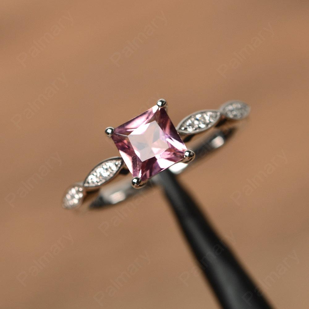 Princess Cut Tourmaline Rings - Palmary