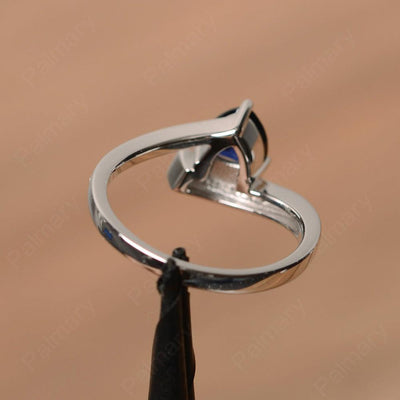 Trillion Cut Sapphire Engagement Rings - Palmary