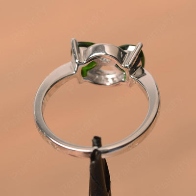 Two Stone Diopside Mothers Rings - Palmary