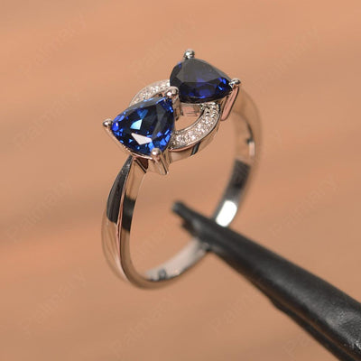 Two Stone Sapphire Mothers Rings - Palmary