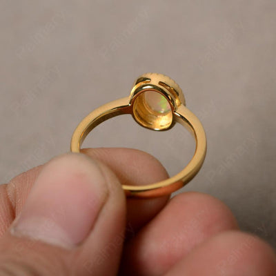 Cabochon Vintage Opal Rings - Palmary