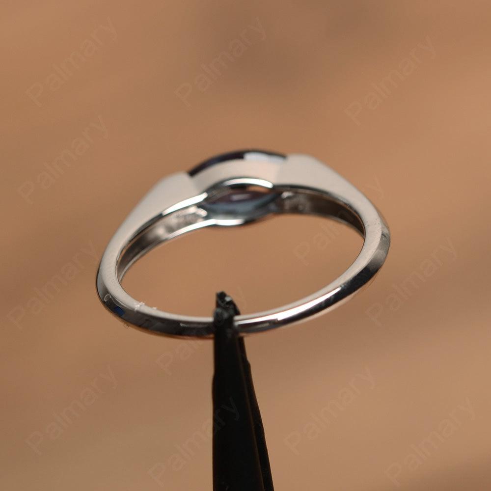 East West Marquise Cut Alexandrite Rings - Palmary